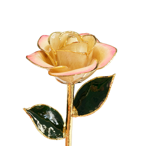 Gold-plated roses Valentine's Day gifts foreign trade companies custom gold roses source factory direct sale