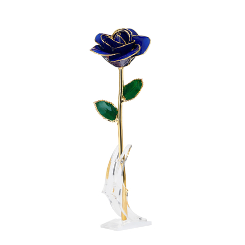 Source factory gold-plated roses mother's day gift foreign trade company customized gold roses
