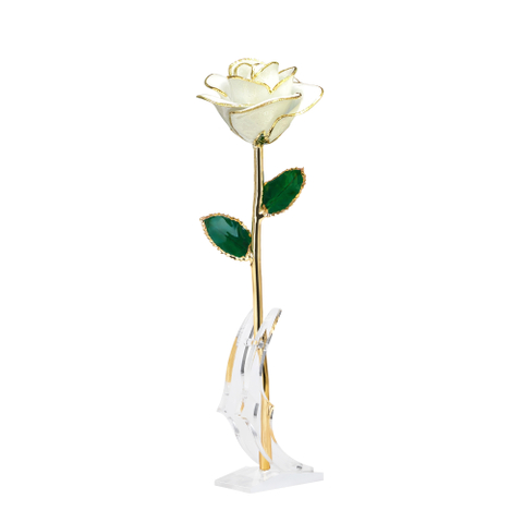 Source factory gold roses wedding souvenirs cross-border e-commerce preferably dipped gold roses in stock wholesale