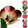 45-color collection of natural 5-petal gold dipped roses