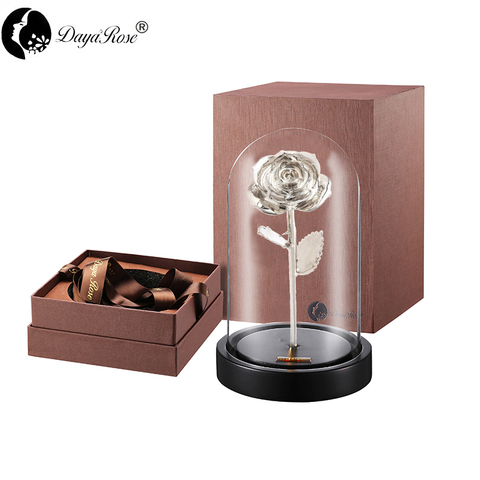 Wholesale Processing Customized Diana Platinum Rose （The Glass Cover）