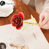 Daiya Orange Red Rose 24K Gold (gold Leaf)