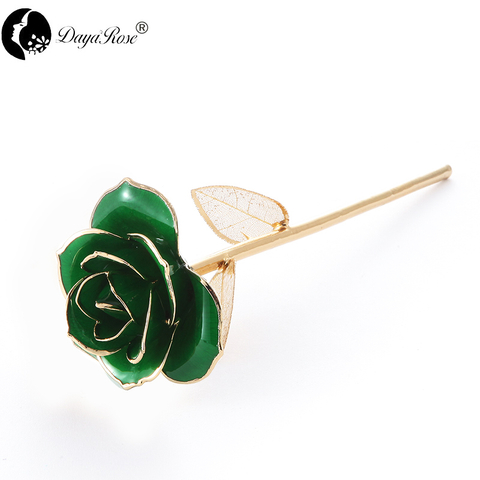 Daiya Dark Green Rose 24K Gold (gold Leaf)