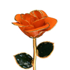 Source factory 24K gold-plated roses Christmas decoration cross-border e-commerce preferred baking paint flower