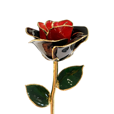 Source factory direct gold-plated roses mother's day gifts foreign trade company customized gold roses