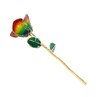 Wholesale customized gold roses for foreign trade companies in stock Gold-plated roses for Valentine's Day gift