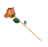 Factory direct sale 24K gold-plated roses Christmas ornaments cross-border e-commerce preferred baking paint flower