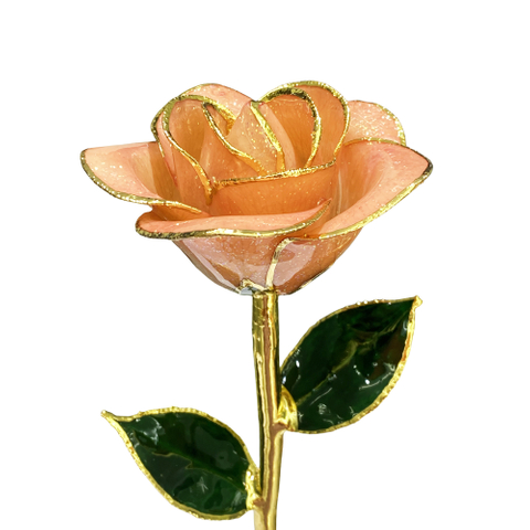 Factory direct sale gold dipped roses mother's day creative gifts foreign trade companies customized gold roses