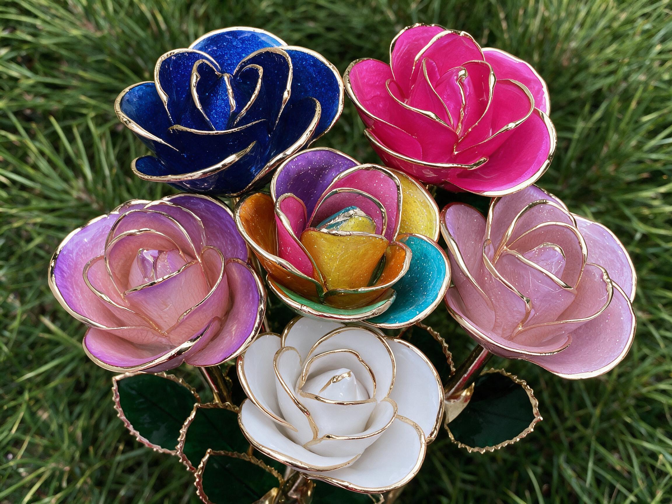 OEM Gold Rose Manufacturer in China | Custom 24K Gold Dipped Rose Solutions