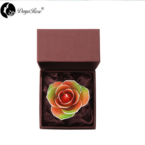 Daiya Gold Dipped Rose Iridescent - Single Flower (Natural Rose Material)