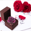 Daiya (Daiya) inlaid silver edge rose purple - love only (natural rose material)