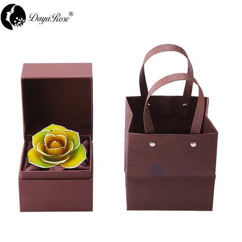 Daiya Silver Edge Rose Two Colors - Love Only (Natural Rose Material)