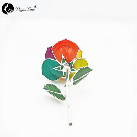 Colorful Silver Roses (August)