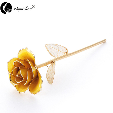Daiya Lemon Yellow Rose 24K Gold (gold Leaf)