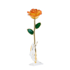 Source factory direct sale gold-plated roses mother's day creative gifts foreign trade companies customized gold roses