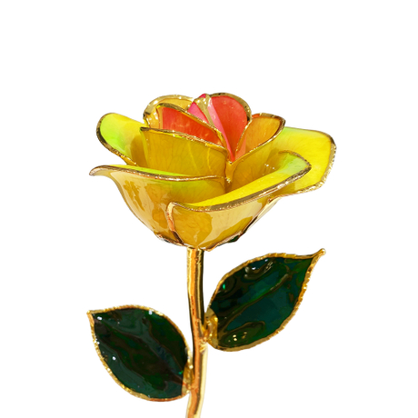 Factory direct sales gold-dipped roses Valentine's Day proposal gift foreign trade companies customized gold-plated roses