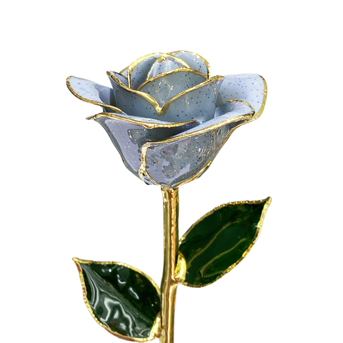 Dipped gold roses mother's day gift foreign trade company customized gold roses spot wholesale