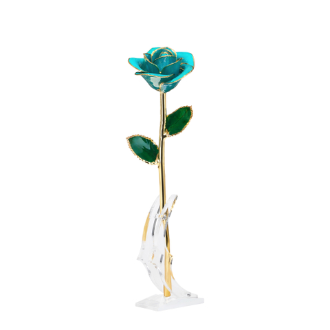 Factory direct sale gold-plated roses Valentine's Day proposal gift foreign trade companies customized gold roses