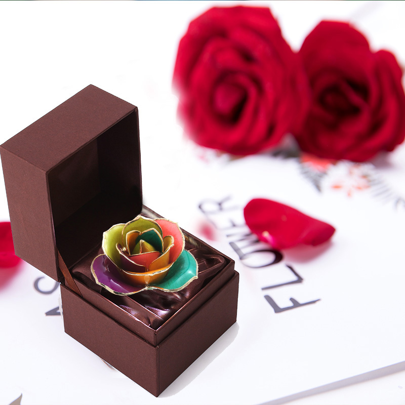 Daiya 24K Gold Dipped Rose 7 Colors - Love Only (Natural Rose Material)