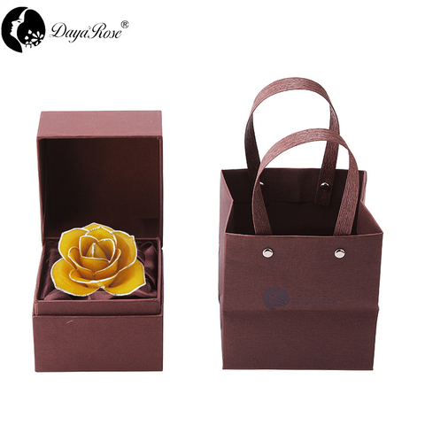 Daiya Silver Edge Rose Lemon Yellow - Love Only (Natural Rose Material)