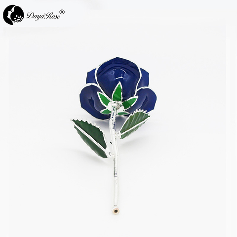 Rose in Blue with Silver (September)