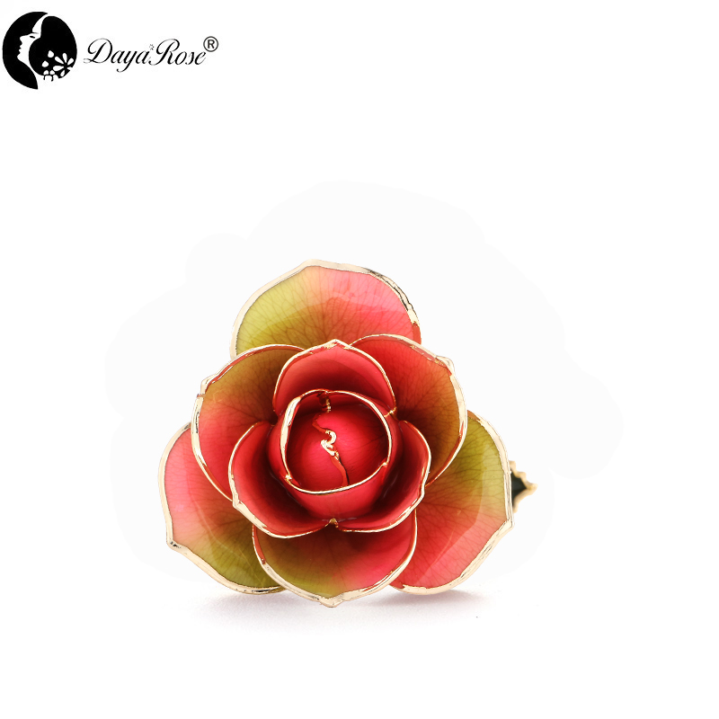 Daiya Rainbow Rose 24K Gold Dipped Rose Manufacturer (Natural Rose Material)