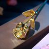 Forever Rose Real 24K Gold Rose A Real Rose Hand Dipped in Pure 24K Gold