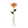 Source factory gold-plated roses mother's day gift foreign trade company customized dipped gold roses