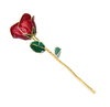 24K Dipped Gold Rose Christmas Arrangement Cross Border Ecommerce Preferred Baked Lacquer Flower