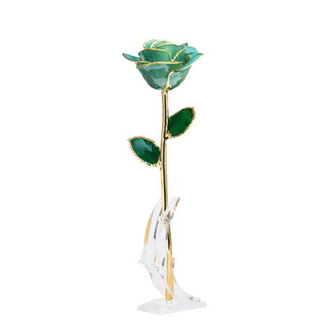 Factory direct sale gold-plated roses wedding souvenirs cross-border e-commerce preferred dipped gold roses spot wholesale