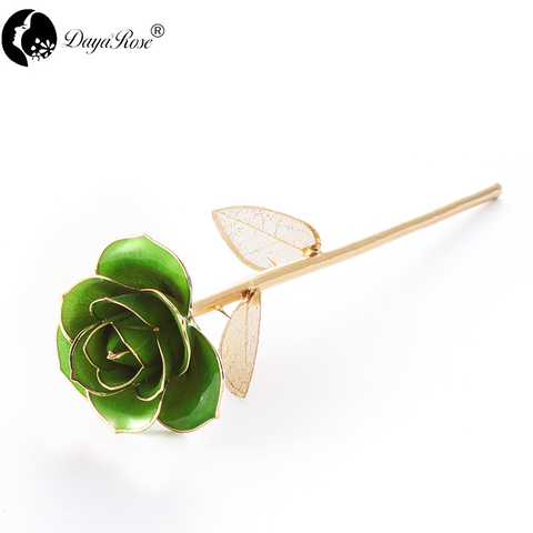 Daiya Light Green Rose 24K Gold (gold Leaf)