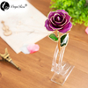 24K Gold Dipped Rose Purple Series Wholesale Holiday Gifts
