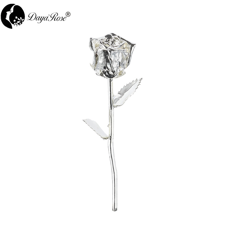 Daiya Bud Venus Rose in Silver /The Glass Cover