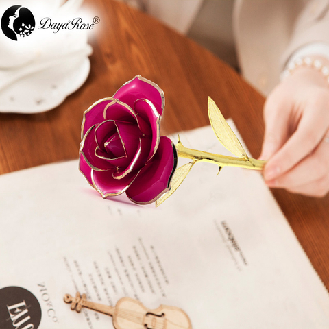 Daiya Rose Red Rose 24K Gold (gold Leaf)