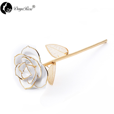 Daiya White Rose 24K Gold (gold Leaf)